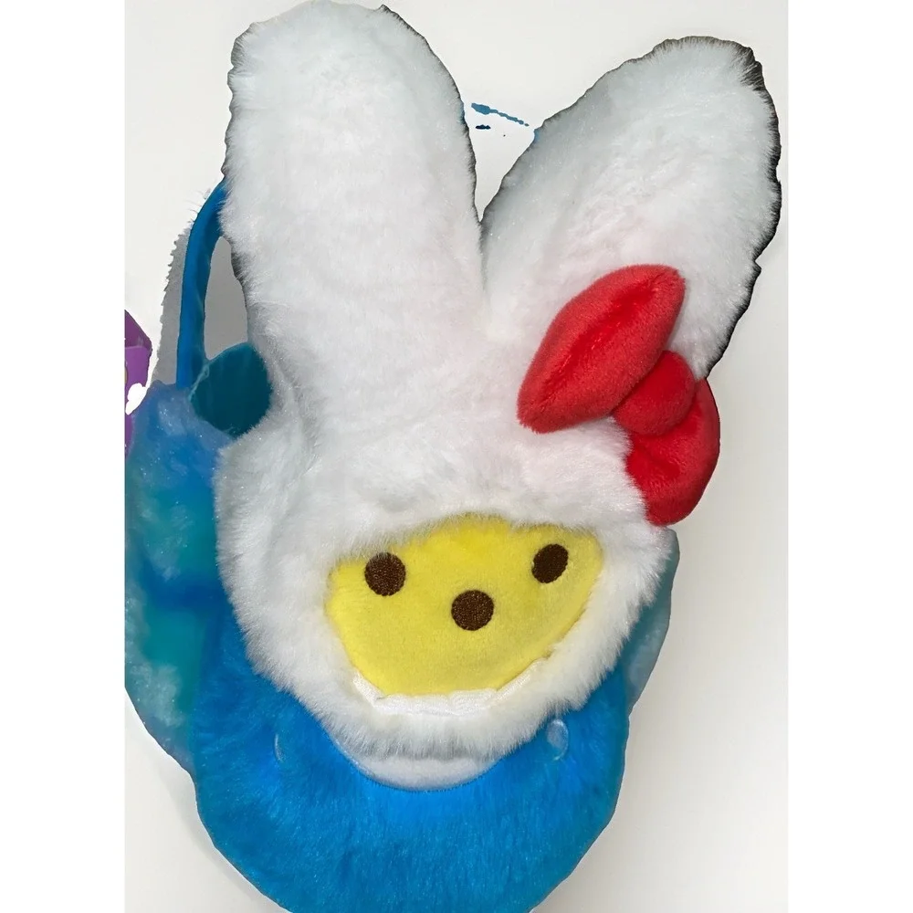 Peeps x Hello Kitty & Friends Plush Easter Basket Blue NWT Sanrio Cute